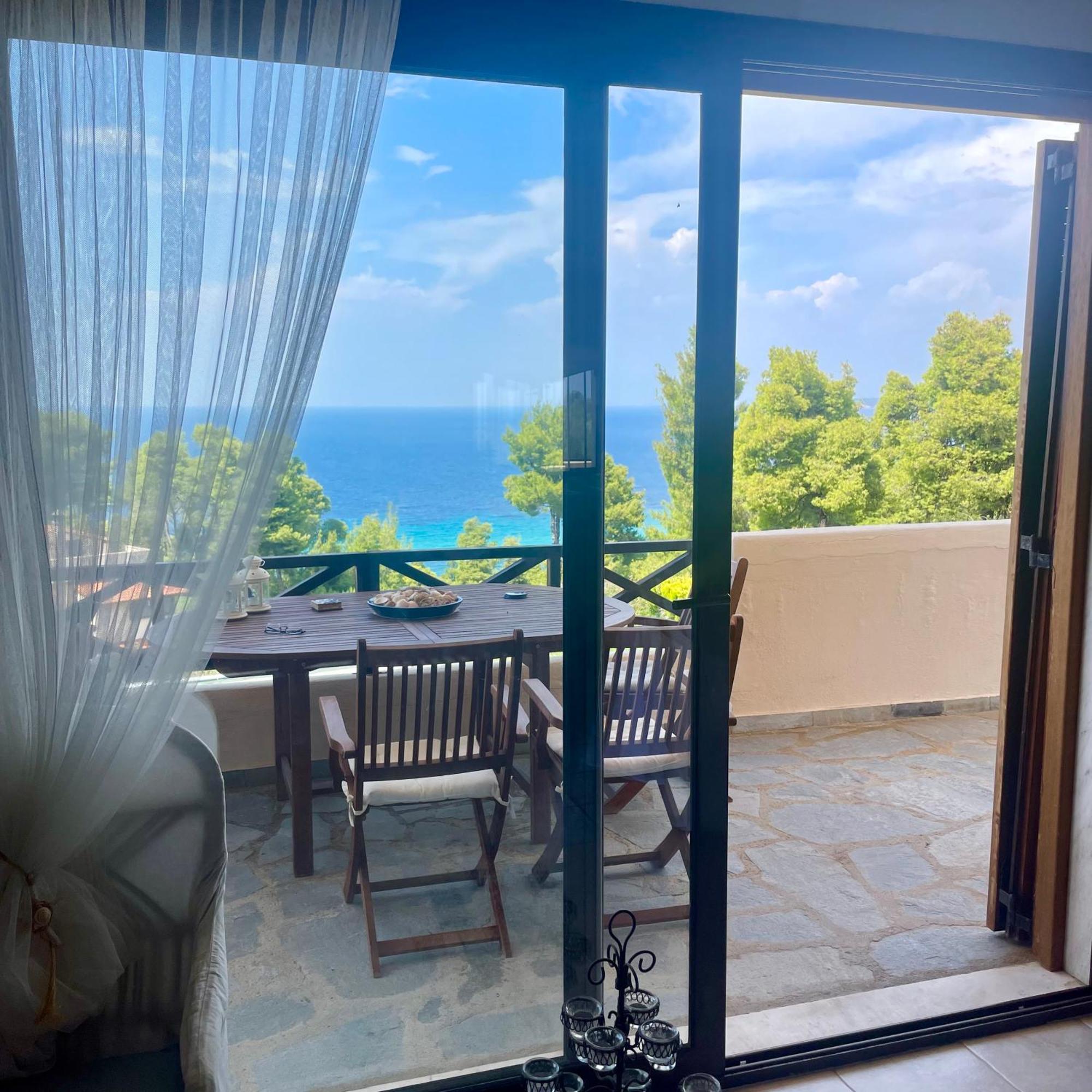 Summer House With Amazing View Possidi Luaran gambar